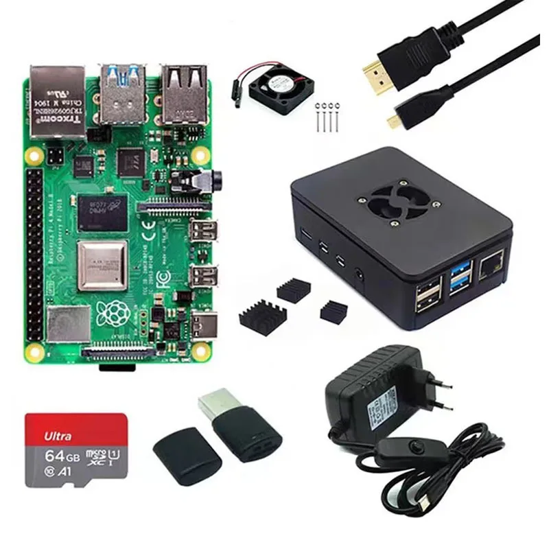 Raspberry Pi 4 8Gb Ram Kit - High Quality Original Raspberry Pi 4
