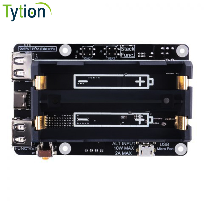 Raspberry Pi Uninterrupted Power Supply Ups 18650 - Raspberry Pi 5V 4A Bộ Lưu