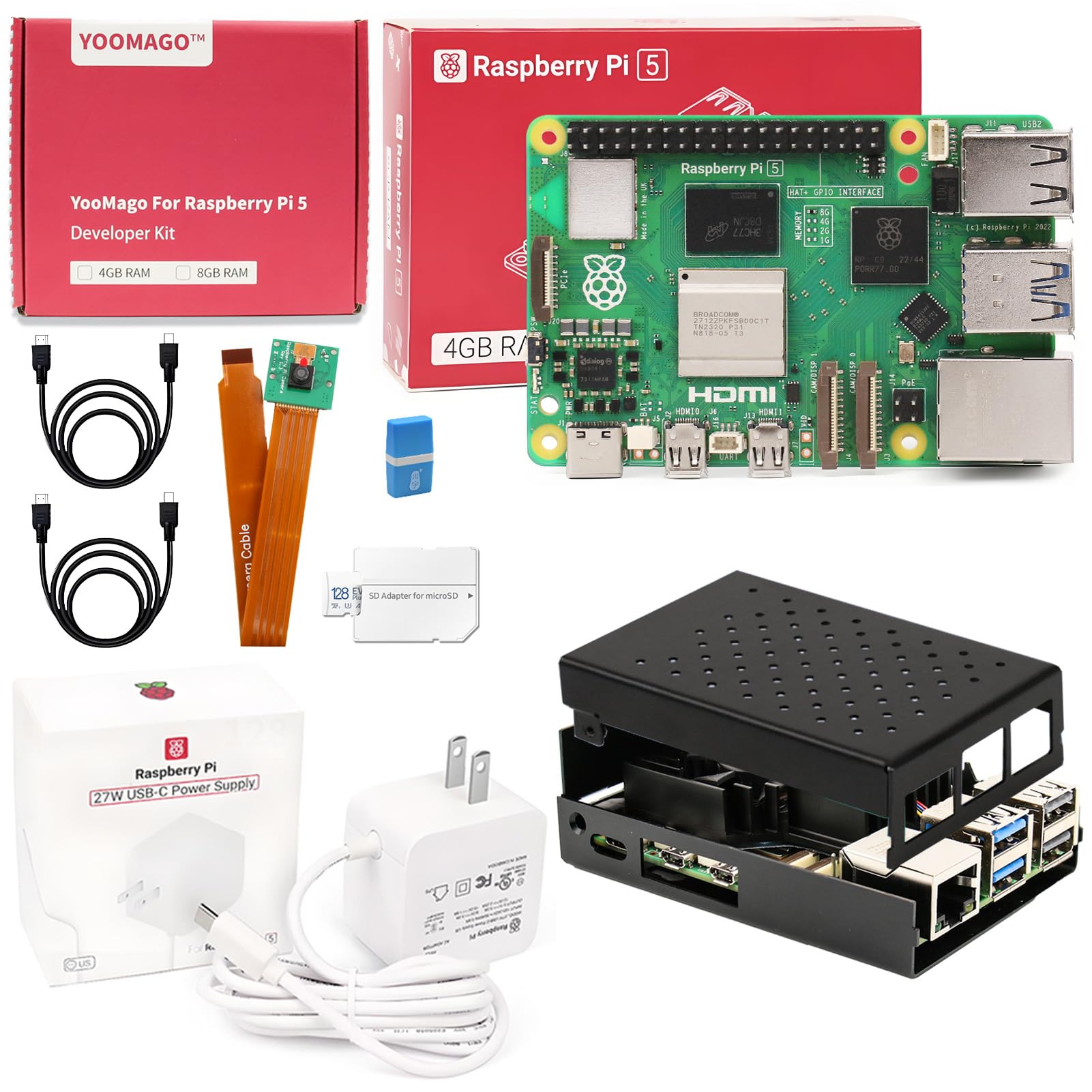 New Original Development Board - đánh giá và giá Raspberry Pi 4 8Gb Ram Kit