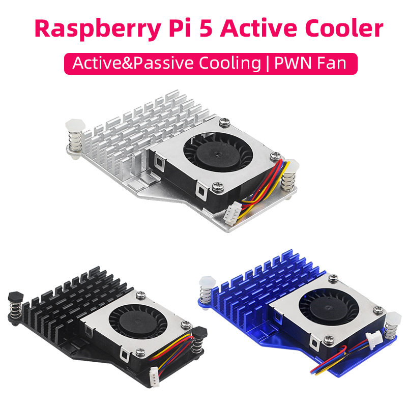 Raspberry Pi 5 Active Cooler A - đánh giá và giá Raspberry Pi Water Cooling Kit