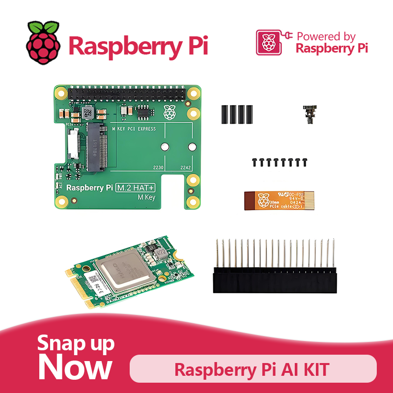 Raspberry Pi AI Kit combines o - đánh giá và giá Raspberry Pi Ai Kit Hailo-8L