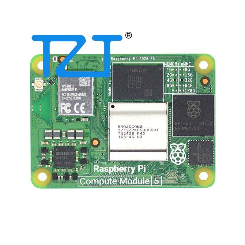 TZT Compute Module 5 Bluetooth - đánh giá và giá Raspberry Pi 5 8Gb Board