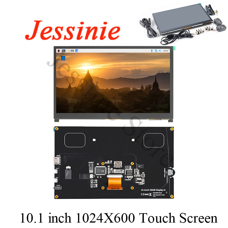 10.1 Inch HDMI Màn Hình Hiển T - đánh giá và giá Raspberry Pi 10.1 Inch Capacitive Touch Screen Ips