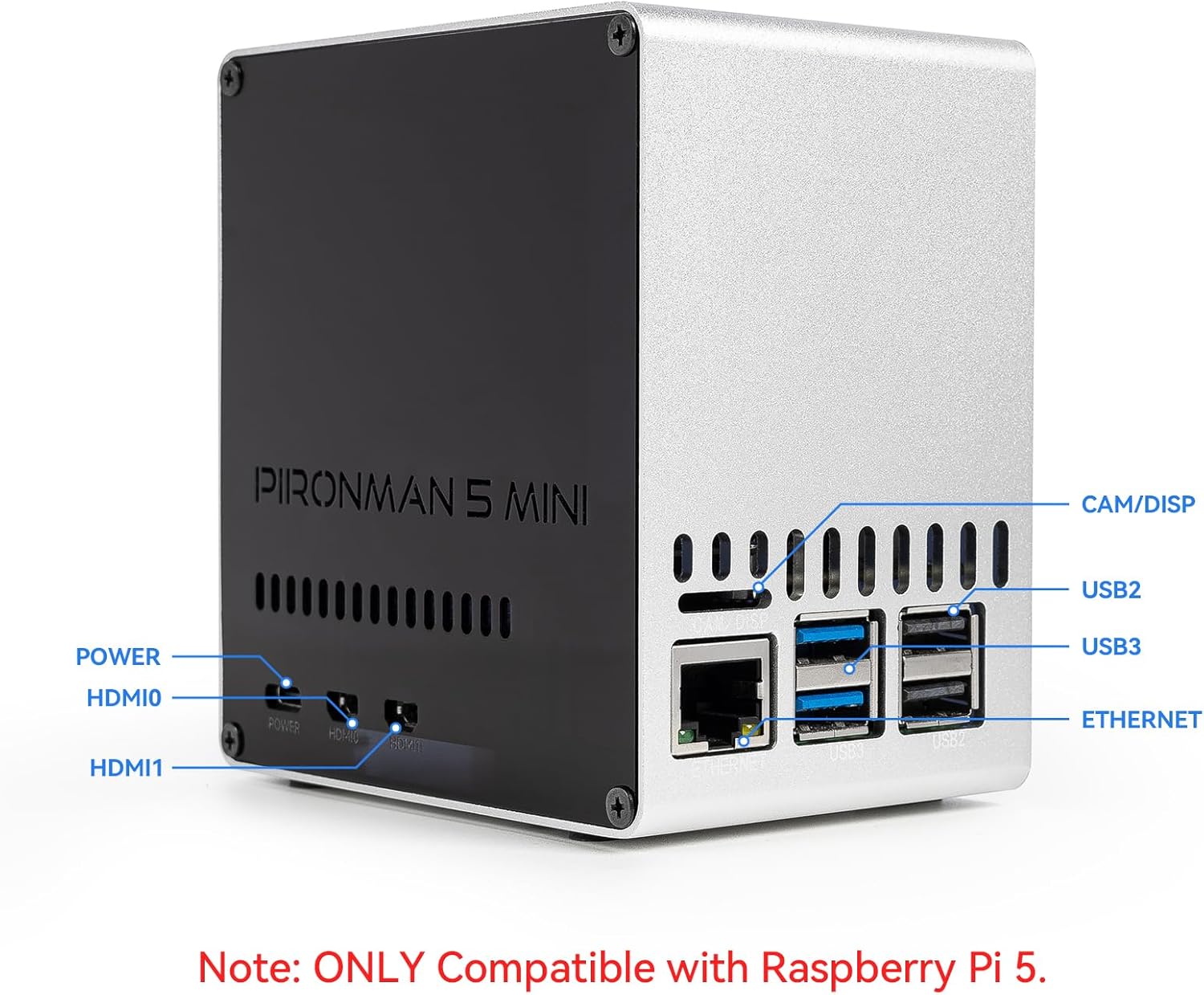 Pironman 5-Mini NVMe M.2 SSD P - đánh giá và giá Raspberry Pi Ai Kit Hailo-8L