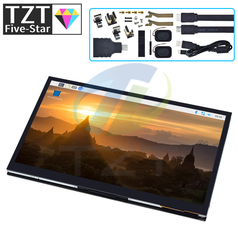 TZT 10.1 Inch HDMI-compatible  - đánh giá và giá Raspberry Pi 10.1 Inch Capacitive Touch Screen Ips