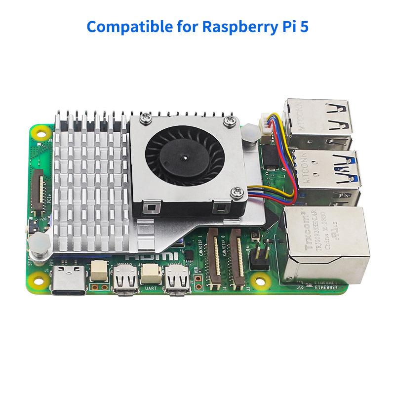Raspberry Pi 5 Active Cooler F - đánh giá và giá Raspberry Pi Water Cooling Kit