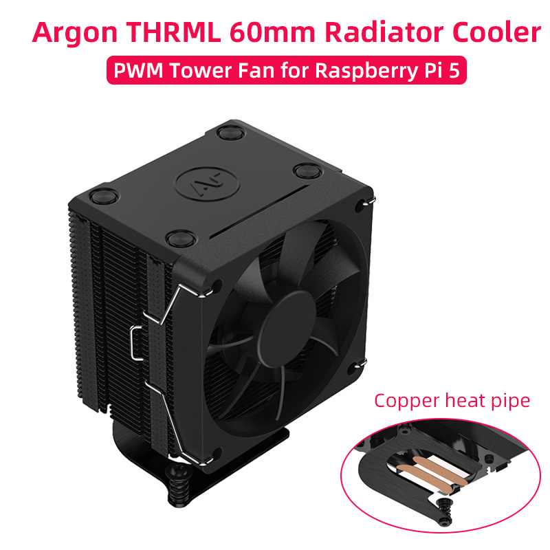 Raspberry Pi 5 Argon THRML 60m - đánh giá và giá Raspberry Pi Water Cooling Kit