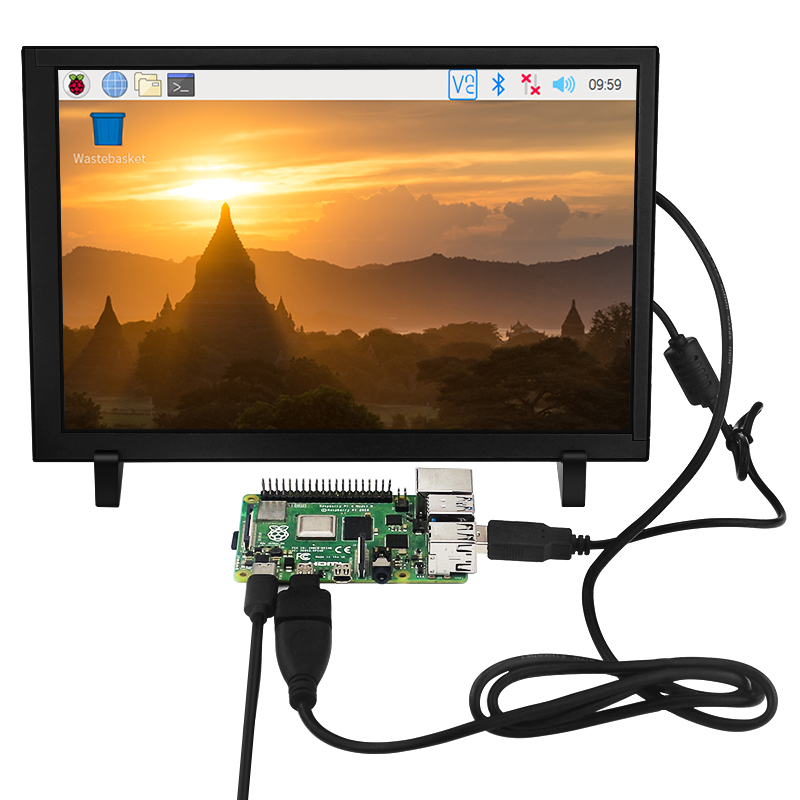 10.1 Inch Raspberry Pi 4B Màn  - đánh giá và giá Raspberry Pi 10.1 Inch Capacitive Touch Screen Ips