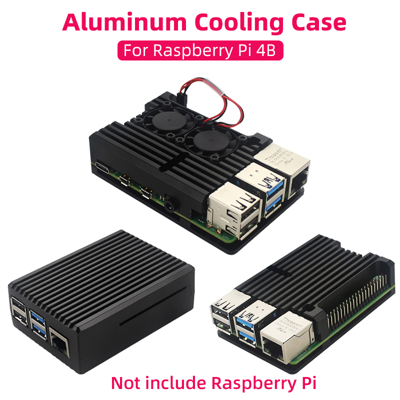 Aluminum Case for Raspberry Pi - đánh giá và giá Raspberry Pi Water Cooling Kit