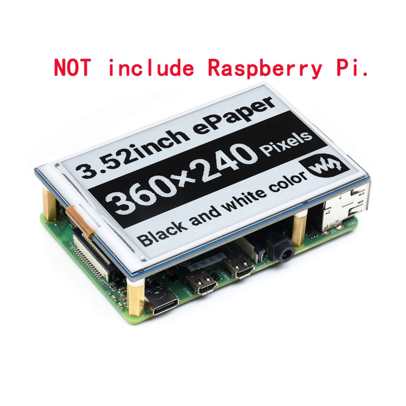 3.5Inch E-Ink E-Paper Display  - đánh giá và giá Raspberry Pi 4 8Gb Ram Kit
