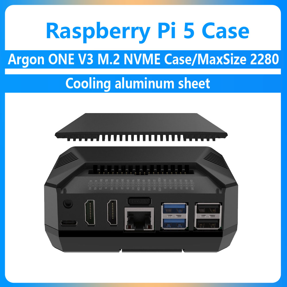Argon ONE V3 M.2 NVME Case alu - đánh giá và giá Argon One V3 M.2 Nvme Case