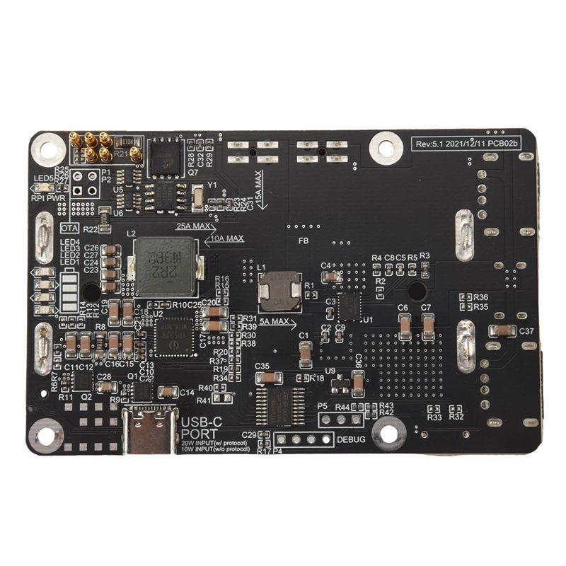 AEE7-For Raspberry Pi 4 UPS Po - đánh giá và giá Raspberry Pi Uninterrupted Power Supply Ups 18650