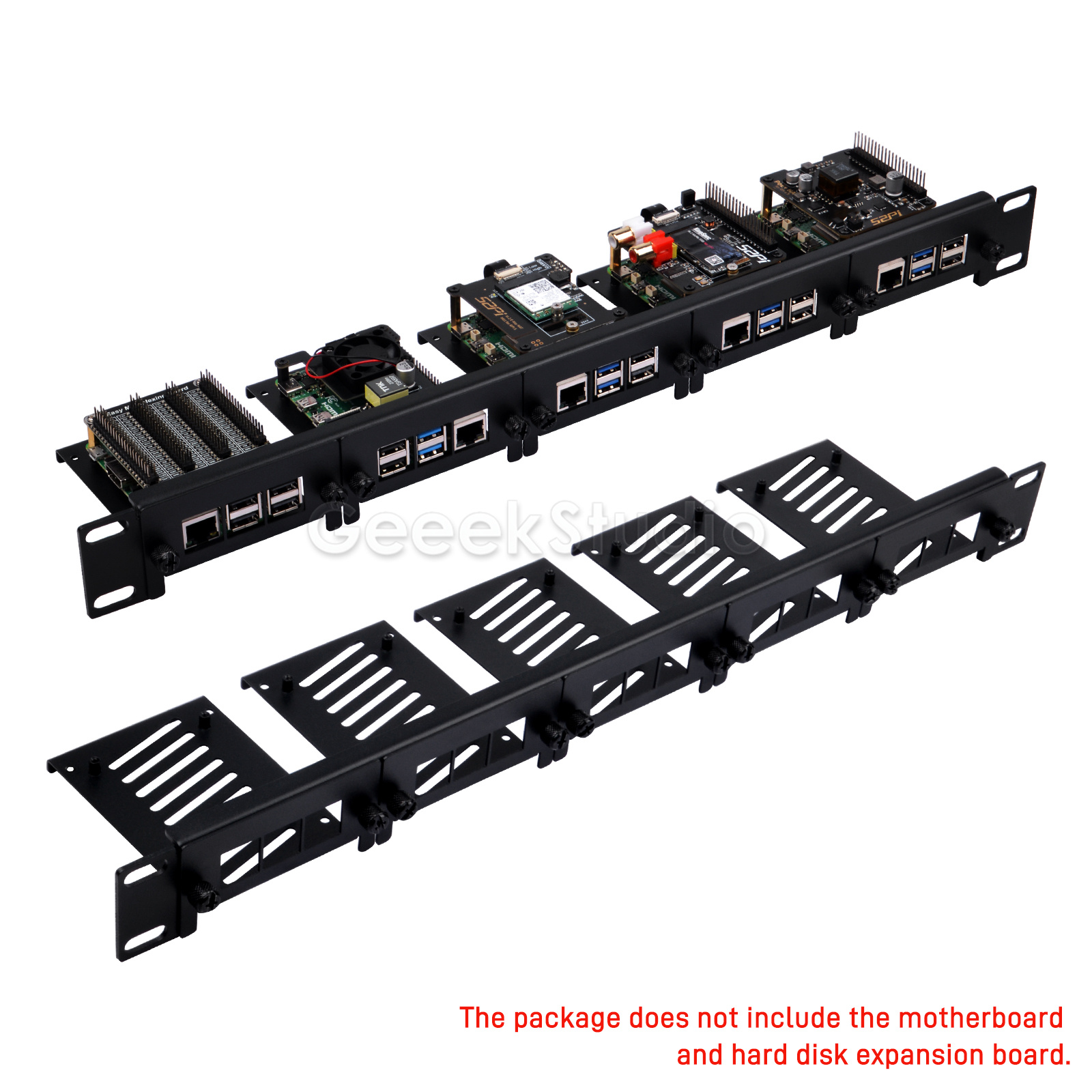 1U Rack Mount for Raspberry Pi - đánh giá và giá Raspberry Pi Rackmount 1U 19 Inch