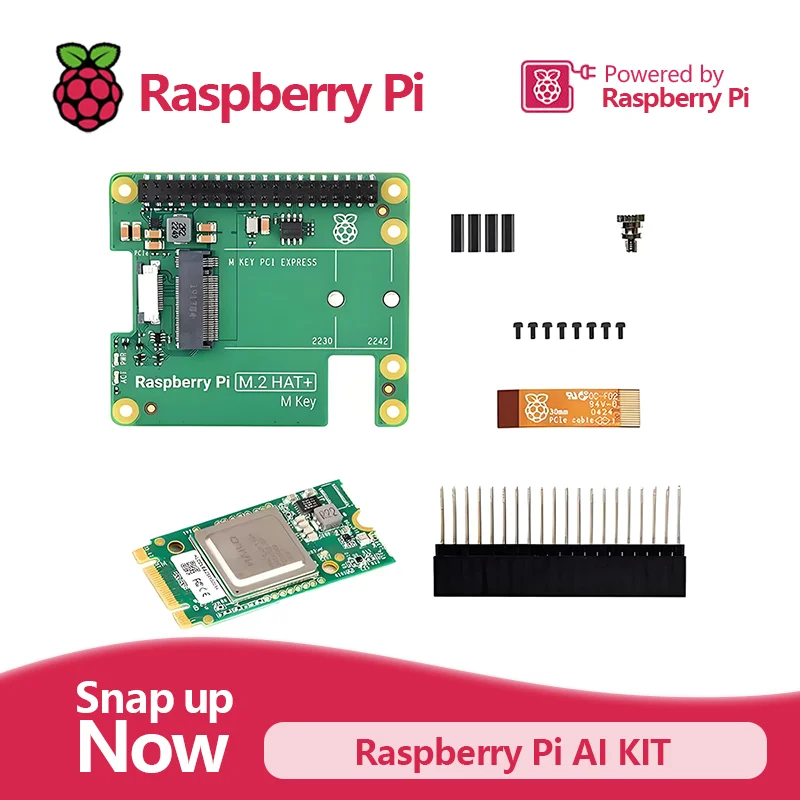 AeroPartsOfficial Raspberry Pi - đánh giá và giá Raspberry Pi Ai Kit Hailo-8L