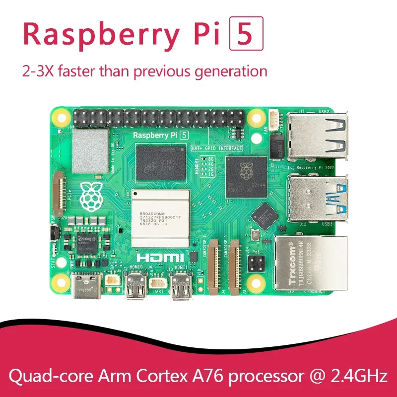 VivaOfficial Original Raspberr - đánh giá và giá Raspberry Pi 5 8Gb Board